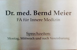 Firmenschild